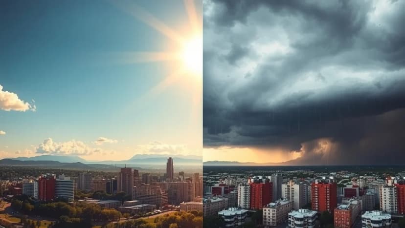 Hur man jämför väder mellan olika städer